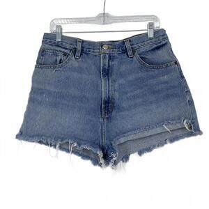 BDG Urban Outfitters High-Rise Girlfriend Denim Shorts Sz 31